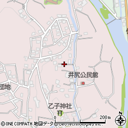 福岡県那珂川市別所458周辺の地図
