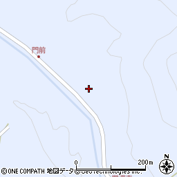 大分県中津市本耶馬渓町跡田1364周辺の地図