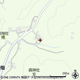 高知県高知市春野町西畑529周辺の地図