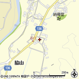 福岡県福岡市早良区脇山2308周辺の地図