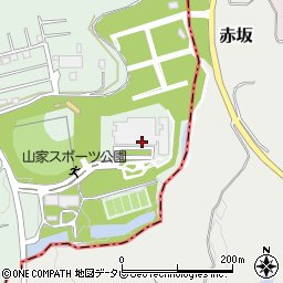 福岡県筑紫野市山家3745-1周辺の地図