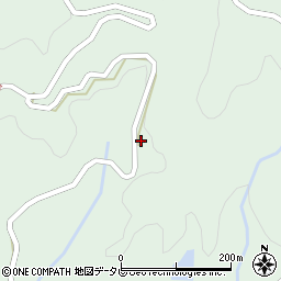 大分県杵築市山香町大字下1503周辺の地図