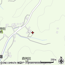 高知県高知市春野町西畑531周辺の地図