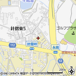 福岡県筑紫野市永岡179周辺の地図