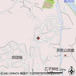 福岡県那珂川市別所757-2周辺の地図