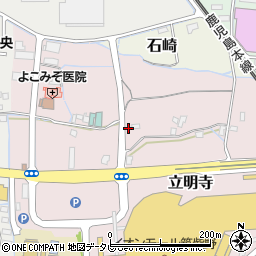 福岡県筑紫野市立明寺543周辺の地図