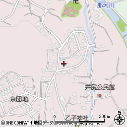 福岡県那珂川市別所439周辺の地図