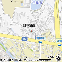 栄光荘周辺の地図