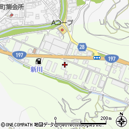 喜須来地区公民館周辺の地図