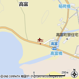 和歌山県東牟婁郡串本町高富580周辺の地図