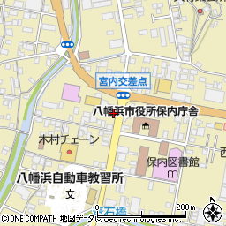 宮内簡易郵便局周辺の地図