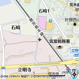 福岡県筑紫野市立明寺520周辺の地図