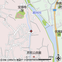 福岡県那珂川市別所539-7周辺の地図