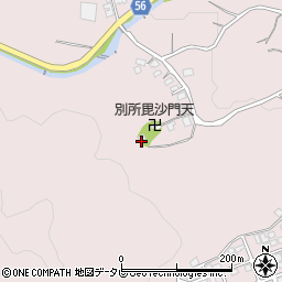 福岡県那珂川市別所687周辺の地図