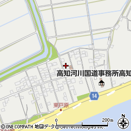高知県高知市春野町東諸木1358-1周辺の地図