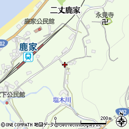 福岡県糸島市二丈鹿家1696周辺の地図