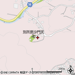 福岡県那珂川市別所690周辺の地図