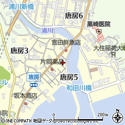 天理教松浦分教会周辺の地図