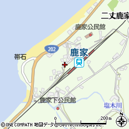 福岡県糸島市二丈鹿家1799周辺の地図