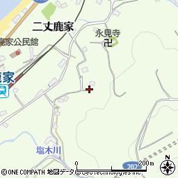 福岡県糸島市二丈鹿家1691周辺の地図