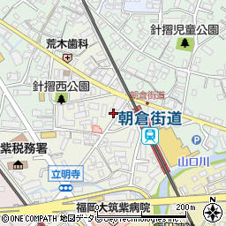 竹田コーポ周辺の地図
