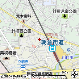 福岡焼き鳥 鮮笑 筑紫野店周辺の地図