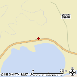 和歌山県東牟婁郡串本町高富811周辺の地図