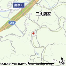 福岡県糸島市二丈鹿家1408周辺の地図