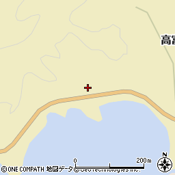 和歌山県東牟婁郡串本町高富809周辺の地図