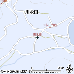 川永田周辺の地図