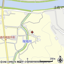 高知県土佐市塚地212周辺の地図