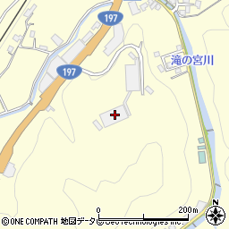 愛媛県大洲市平野町野田953周辺の地図