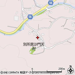 福岡県那珂川市別所672周辺の地図