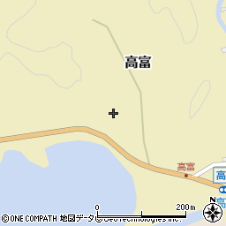 和歌山県東牟婁郡串本町高富609周辺の地図