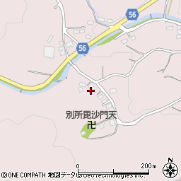 福岡県那珂川市別所652周辺の地図