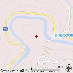 愛媛県大洲市肱川町山鳥坂4288周辺の地図