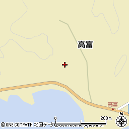 和歌山県東牟婁郡串本町高富632周辺の地図