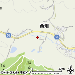 福岡県那珂川市西畑748周辺の地図