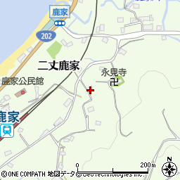 福岡県糸島市二丈鹿家1705周辺の地図