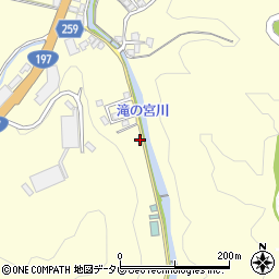 愛媛県大洲市平野町野田1503周辺の地図