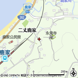 福岡県糸島市二丈鹿家1704周辺の地図
