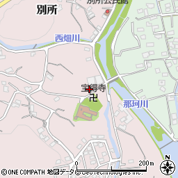 福岡県那珂川市別所551周辺の地図