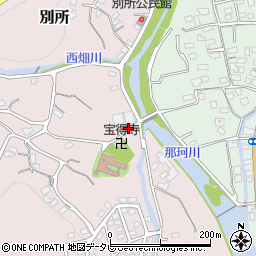 福岡県那珂川市別所545周辺の地図