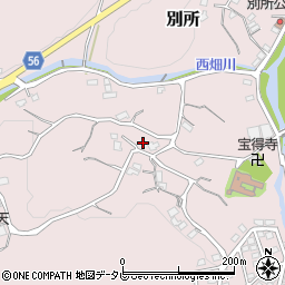 福岡県那珂川市別所589周辺の地図