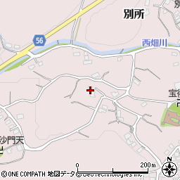 福岡県那珂川市別所727周辺の地図