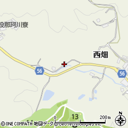 福岡県那珂川市西畑627周辺の地図