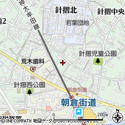 グランティックエフ朝倉街道周辺の地図