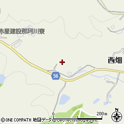 福岡県那珂川市西畑701周辺の地図