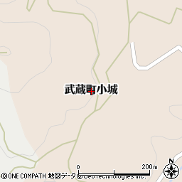 大分県国東市武蔵町小城周辺の地図