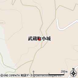 大分県国東市武蔵町小城周辺の地図